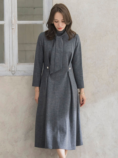 ルミナリー圧縮スムースワンピース