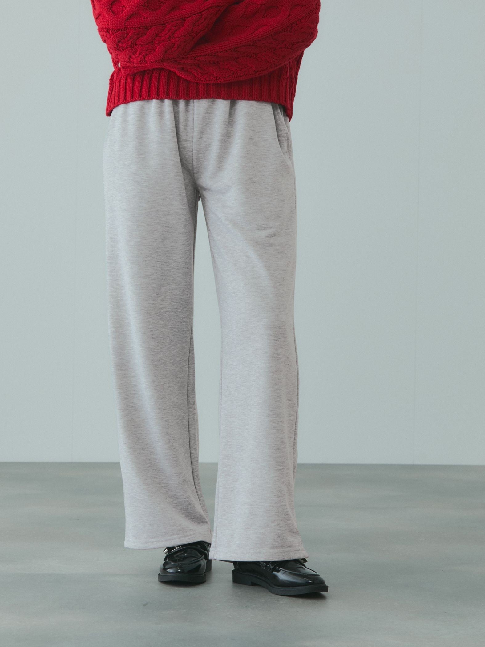 配色ドッキングスウェットパンツ≪セットアップ対応/手洗い可能≫