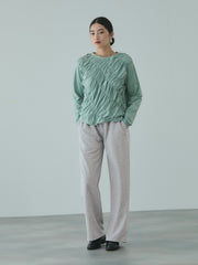 配色ドッキングスウェットパンツ≪セットアップ対応/手洗い可能≫