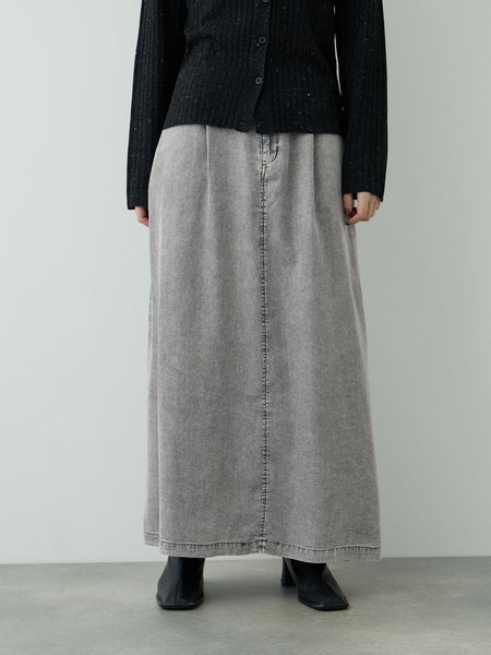 ドレープデニムスカート