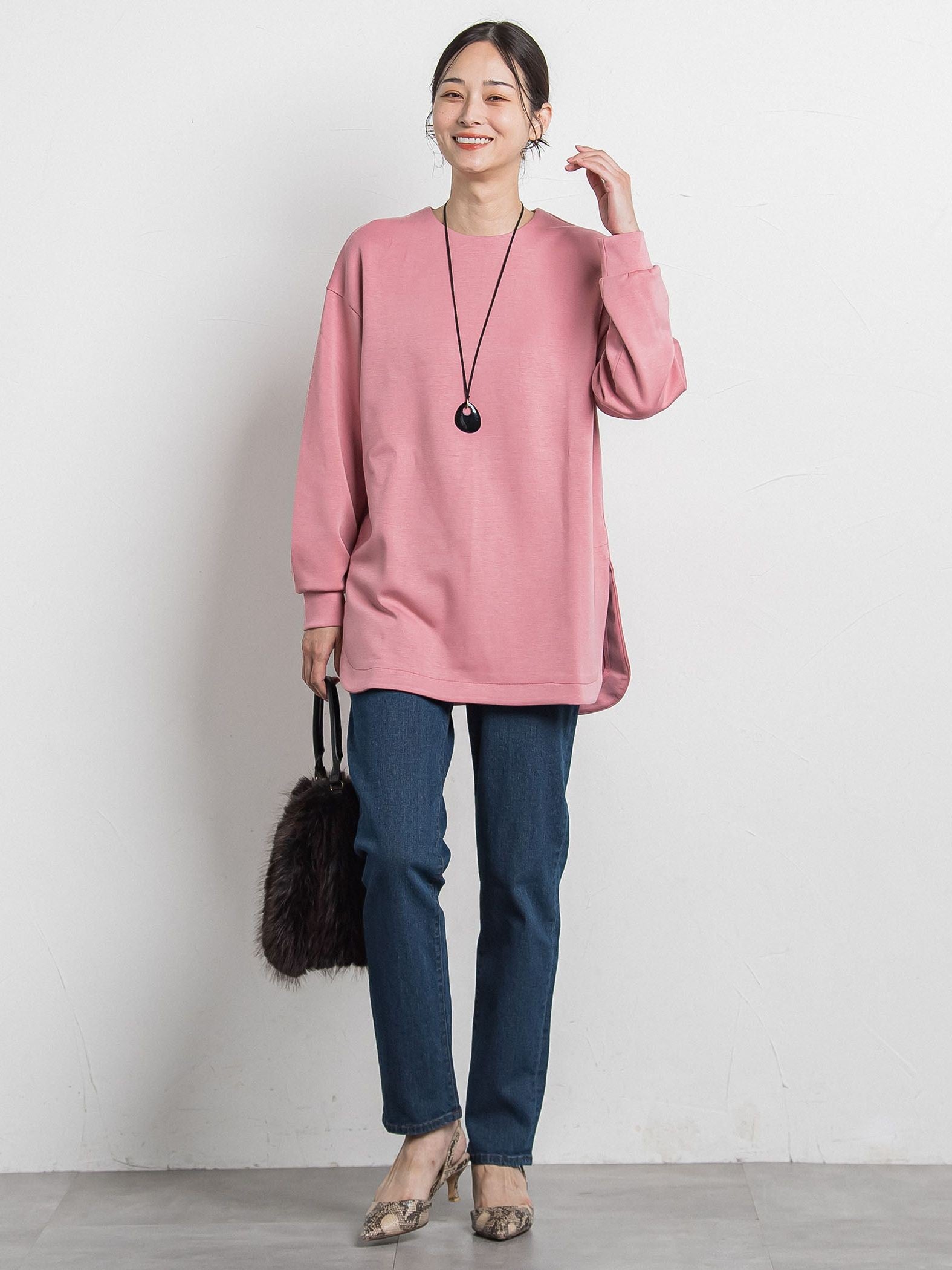 【WEB限定】ふんわリッチプルオーバー≪手洗い可能≫