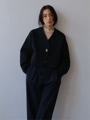 Ronde knit jacket≪手洗い可能≫