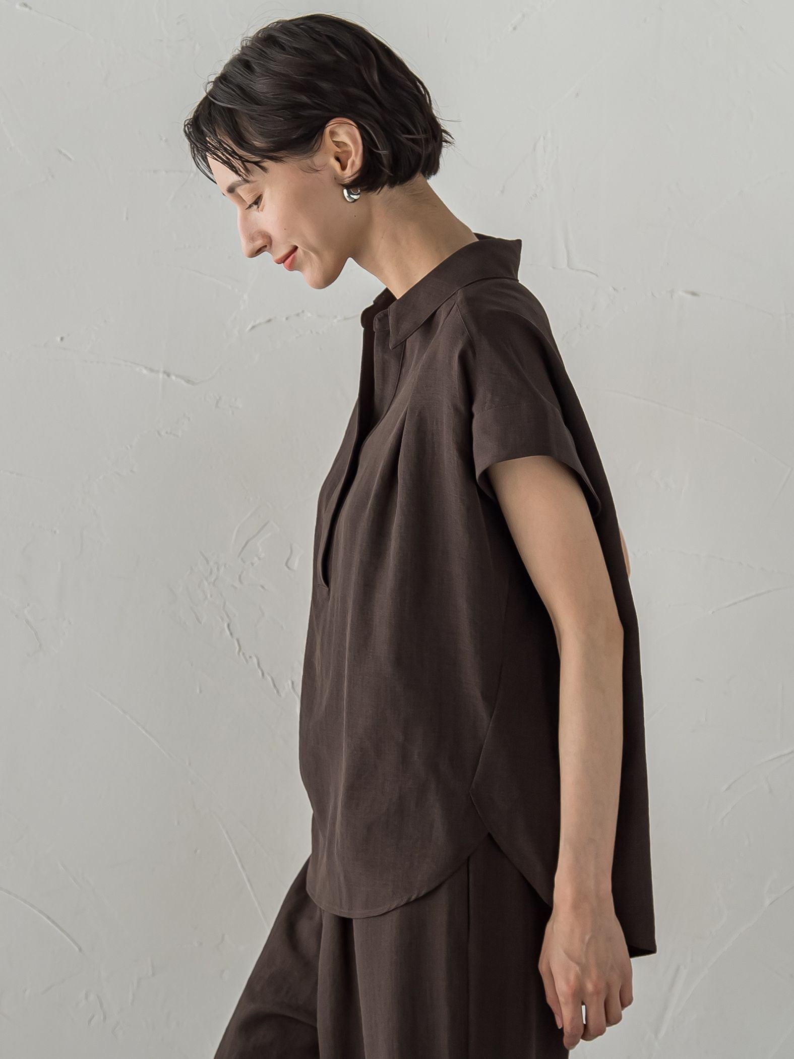 【WEB限定】ブラウス×パンツ 2点セット