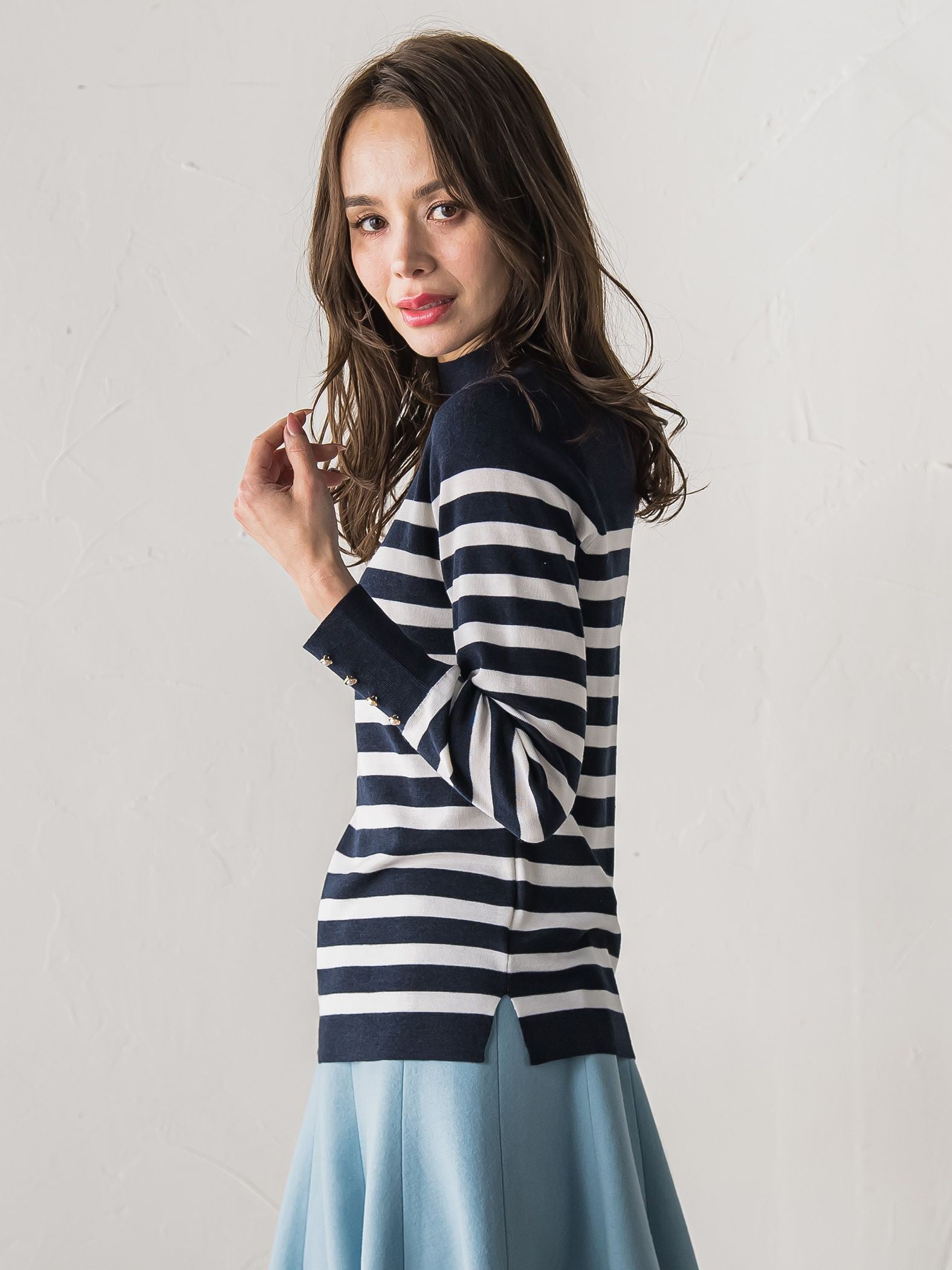 BRISBANEハイネックニット