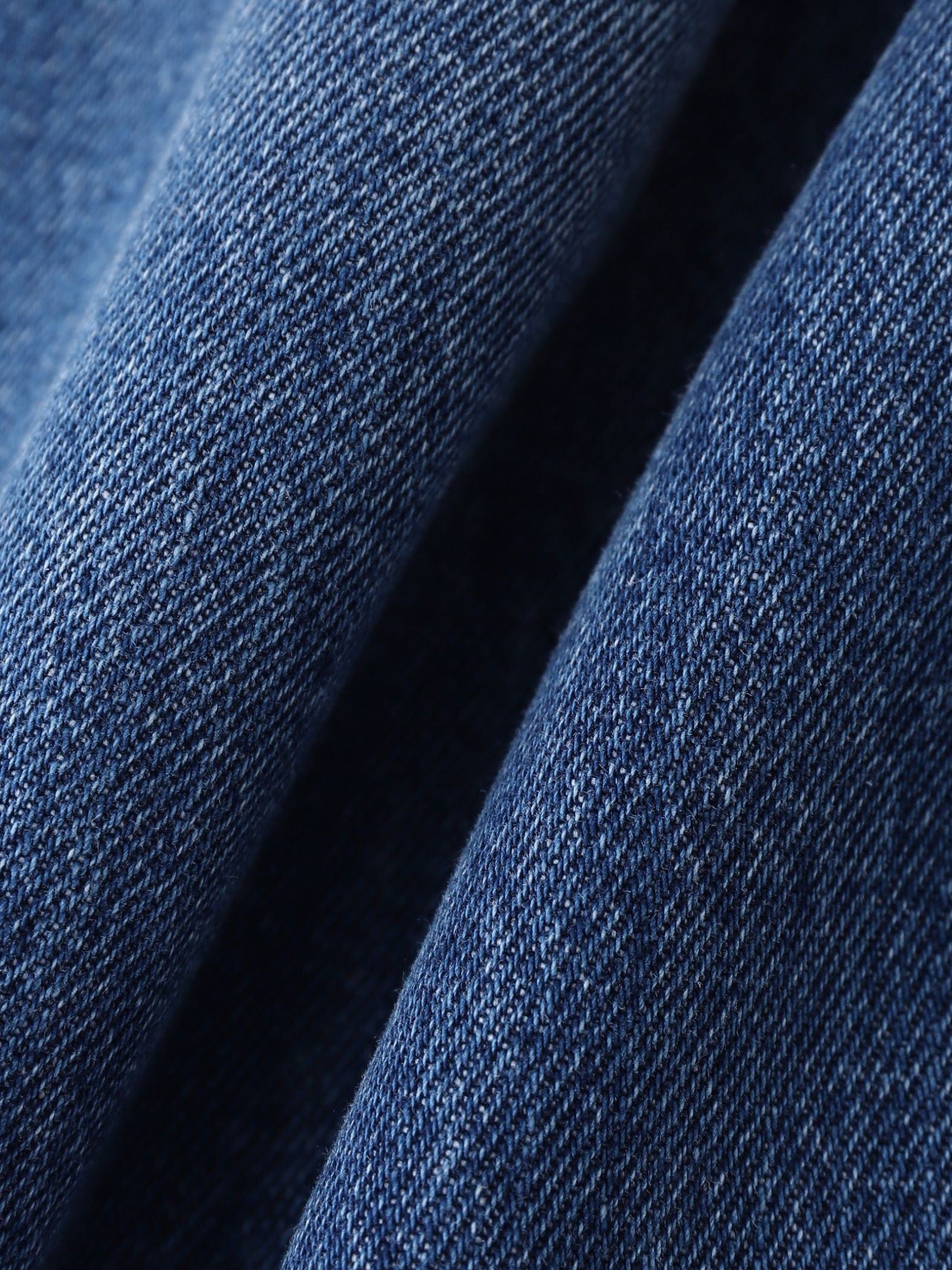 タックデニムパンツ≪洗濯機で洗える≫