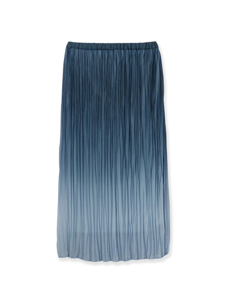 シフォングラデーションプリーツスカート
