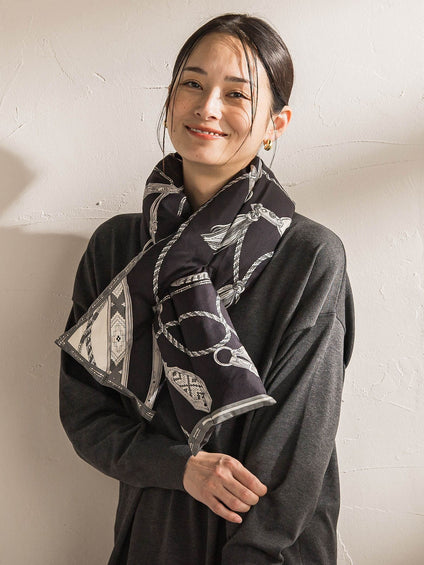 【manipuri】シルクダウンストール