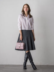 Vネックビジューカーディガン≪手洗い可能≫