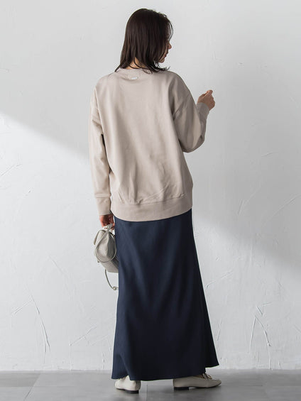 【WEB限定】バックプレートカットソー