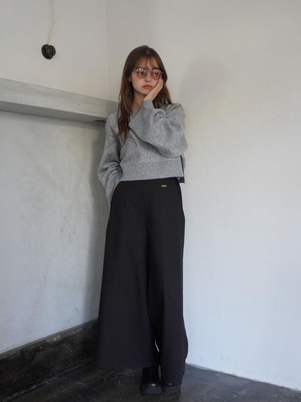 One Tuck Wide Pants≪手洗い可能≫