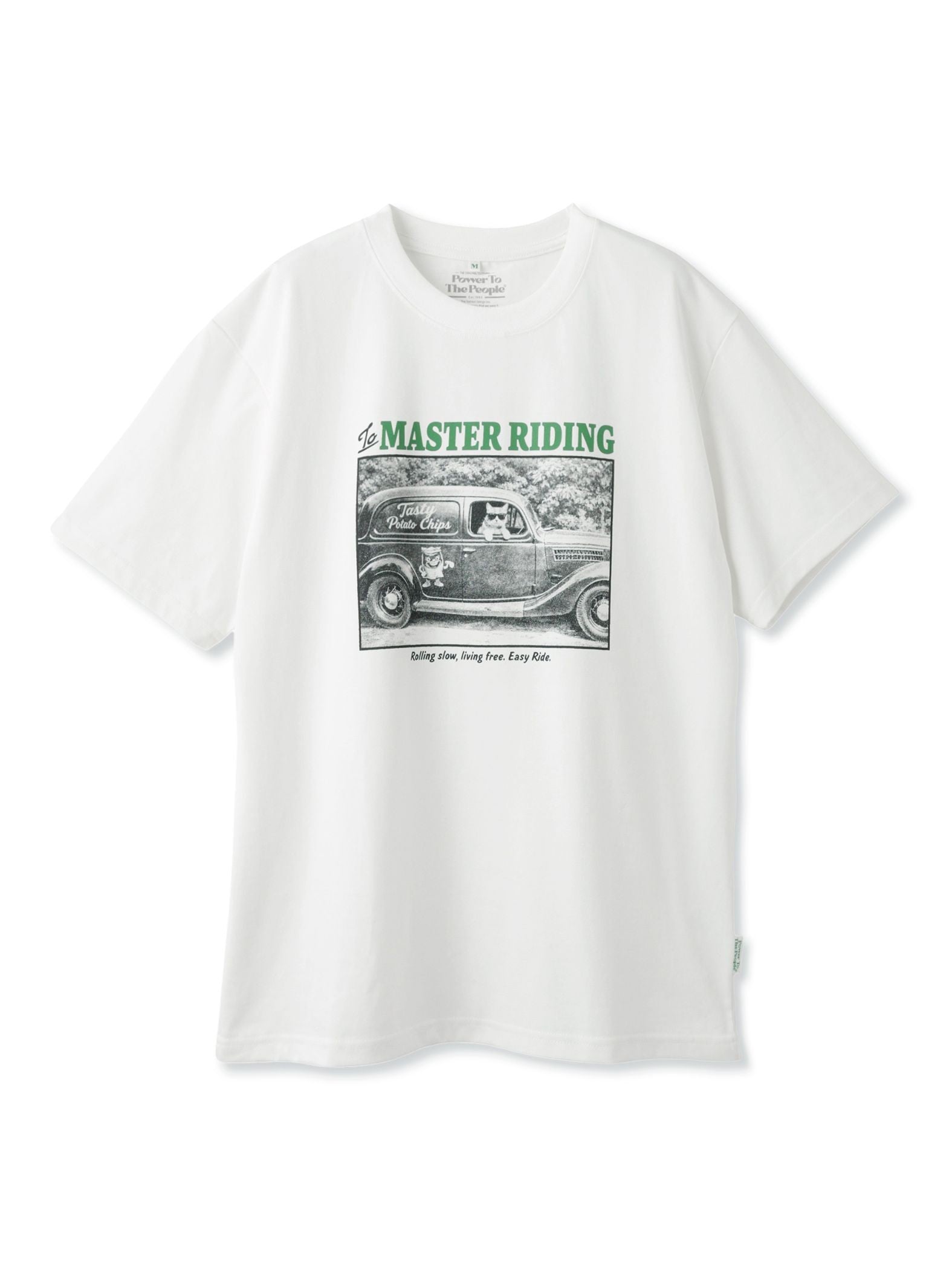 【Power To People】 MASTER RIDINGフォトTシャツ