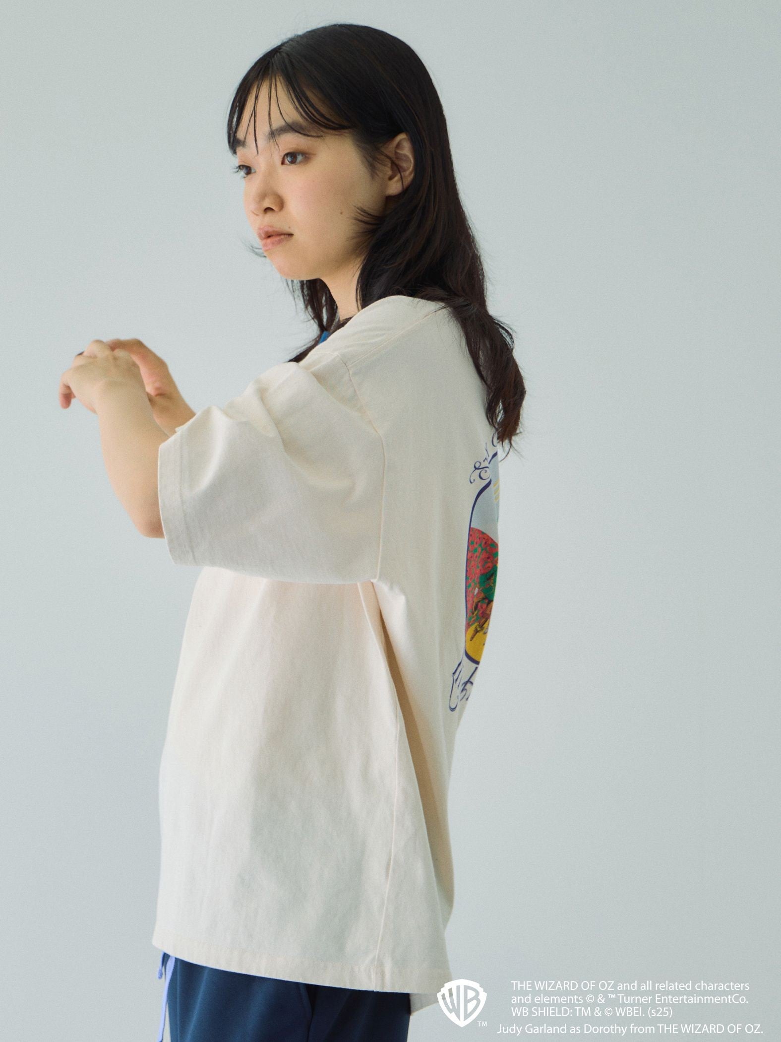 OZTMリンガーバックプリントTシャツ≪洗濯機で洗える≫