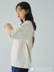OZTMリンガーバックプリントTシャツ≪洗濯機で洗える≫