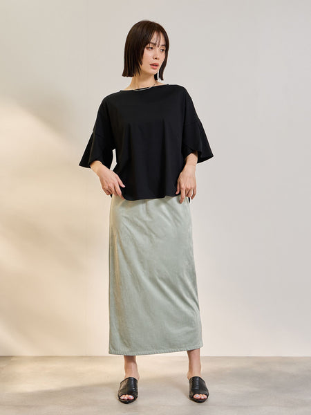 《予約》【連休。涼。軽やかに。】デザイン袖Tシャツ《接触冷感》