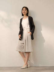 2WAYメランジツイルショートパンツ