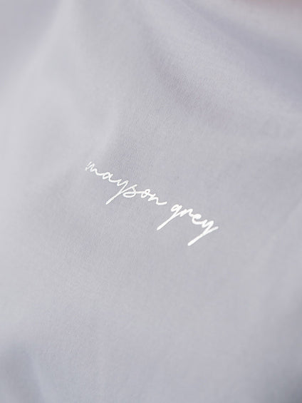 【J Lounge限定】MAYSON GREYロゴTシャツ≪手洗い可能≫