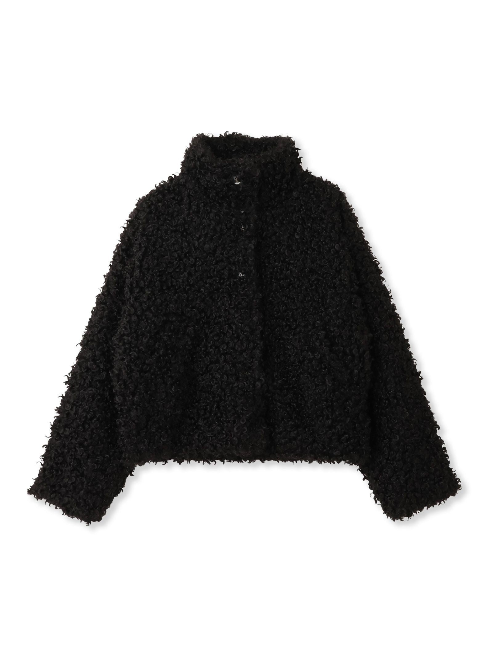 プードルフェイクファーブルゾン