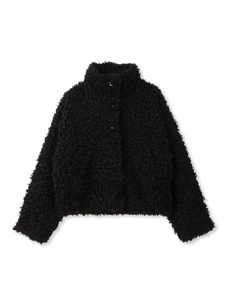 プードルフェイクファーブルゾン