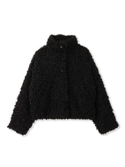 プードルフェイクファーブルゾン