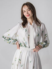 クリスマスローズブラウス