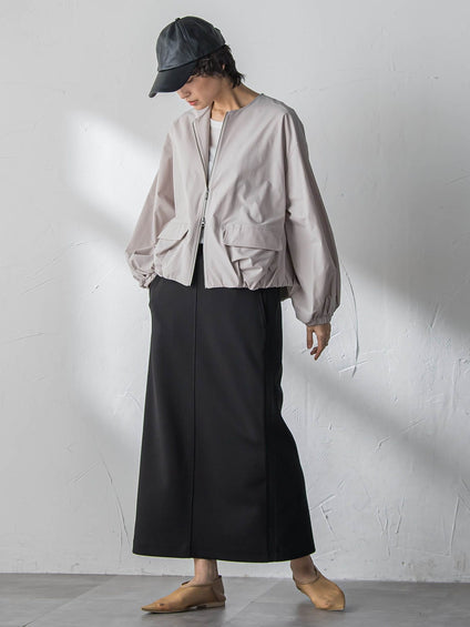 撥水バルーンブルゾン