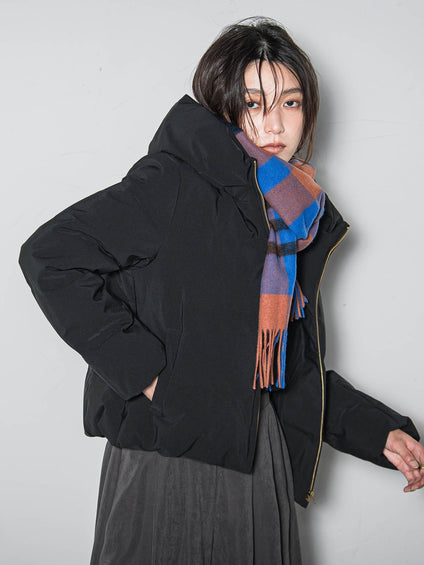 コンパクトシームレスダウンジャケット