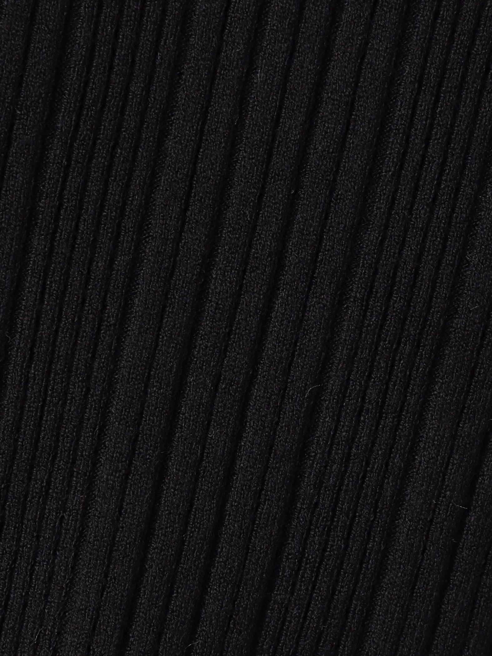 袖ボタンランダムリブニット≪手洗い可能≫