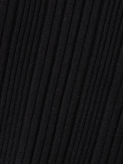 袖ボタンランダムリブニット≪手洗い可能≫