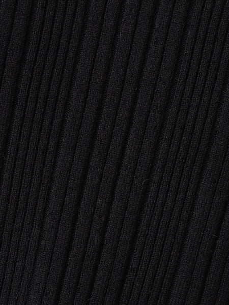 袖ボタンランダムリブニット≪手洗い可能≫