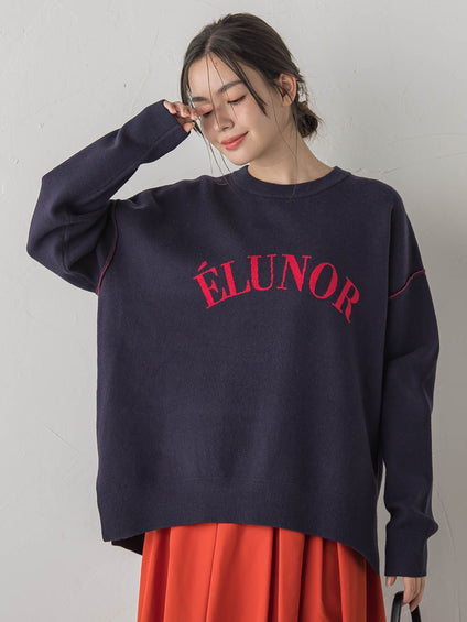 ロゴスウェットニット≪手洗い可能≫