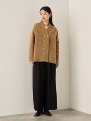 フェレットタッチWニットジャケット≪手洗い可能≫