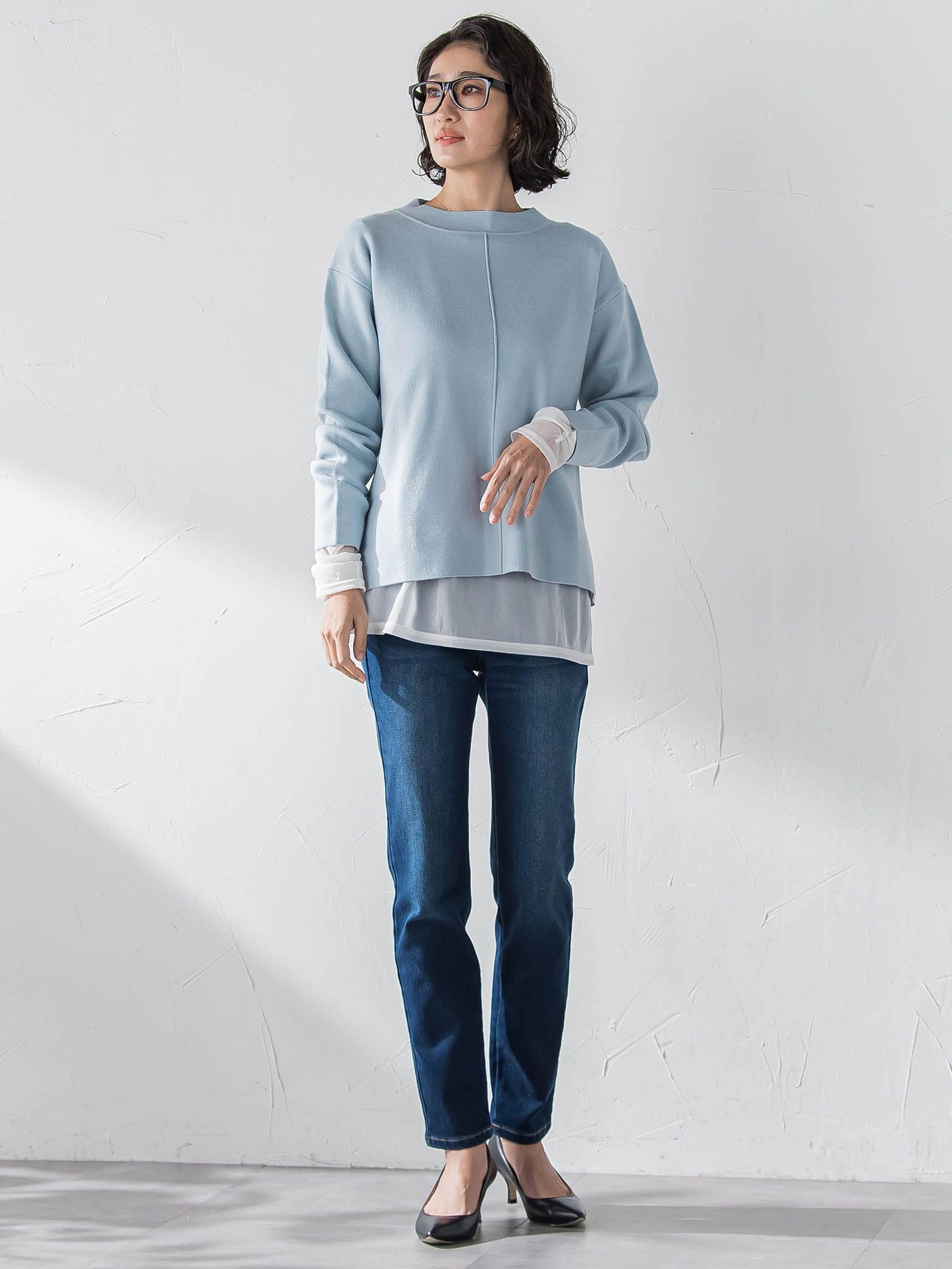 【WEB限定】”重ねるだけで格上げ”レイヤードインナー