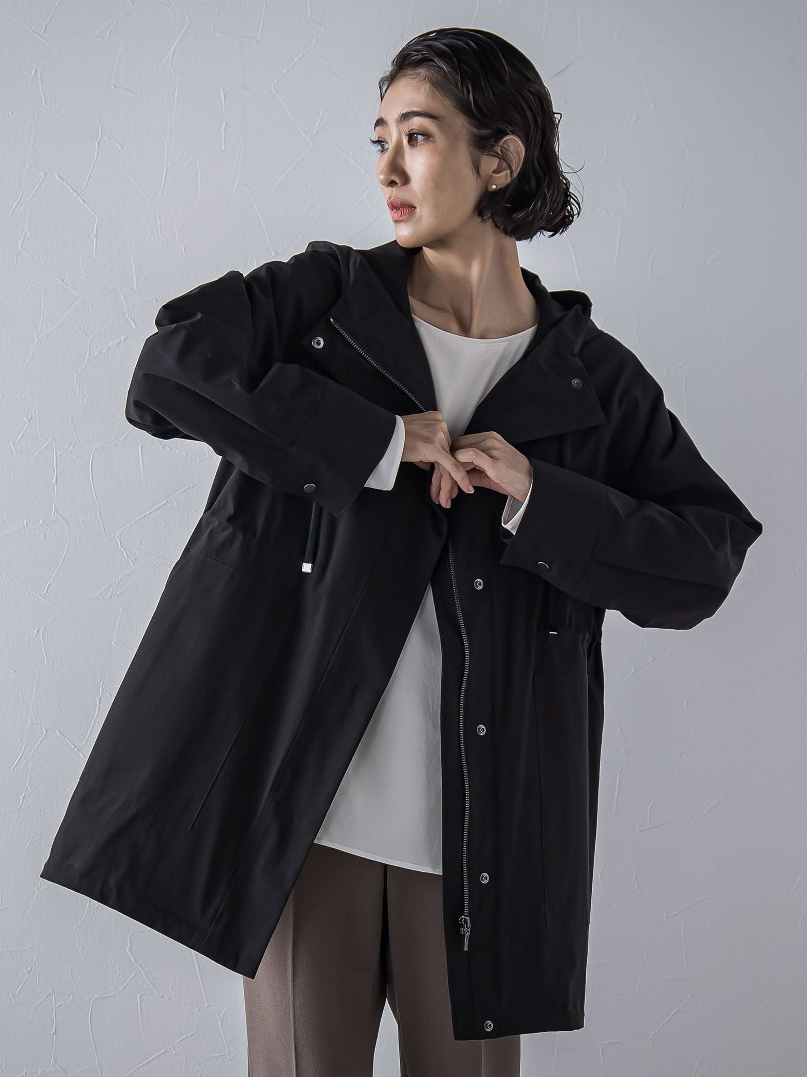 パーテーションダウンマウンテンパーカー≪洗濯機で洗える≫