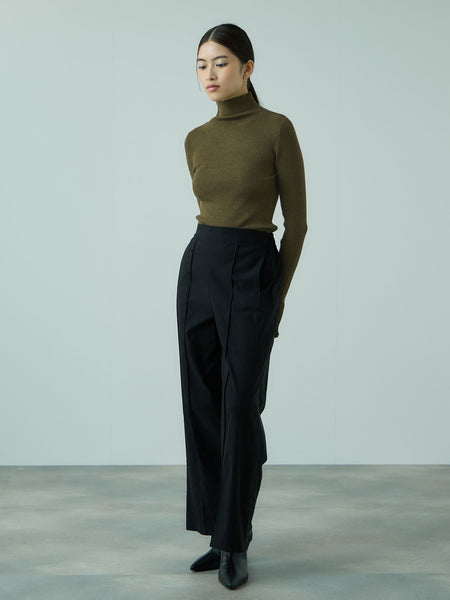 サムホールハイネックニットプルオーバー≪手洗い可能≫