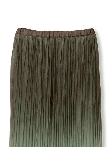 シフォングラデーションプリーツスカート
