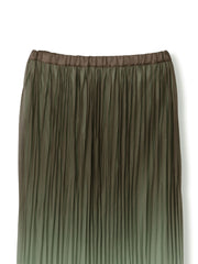 シフォングラデーションプリーツスカート