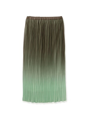 シフォングラデーションプリーツスカート