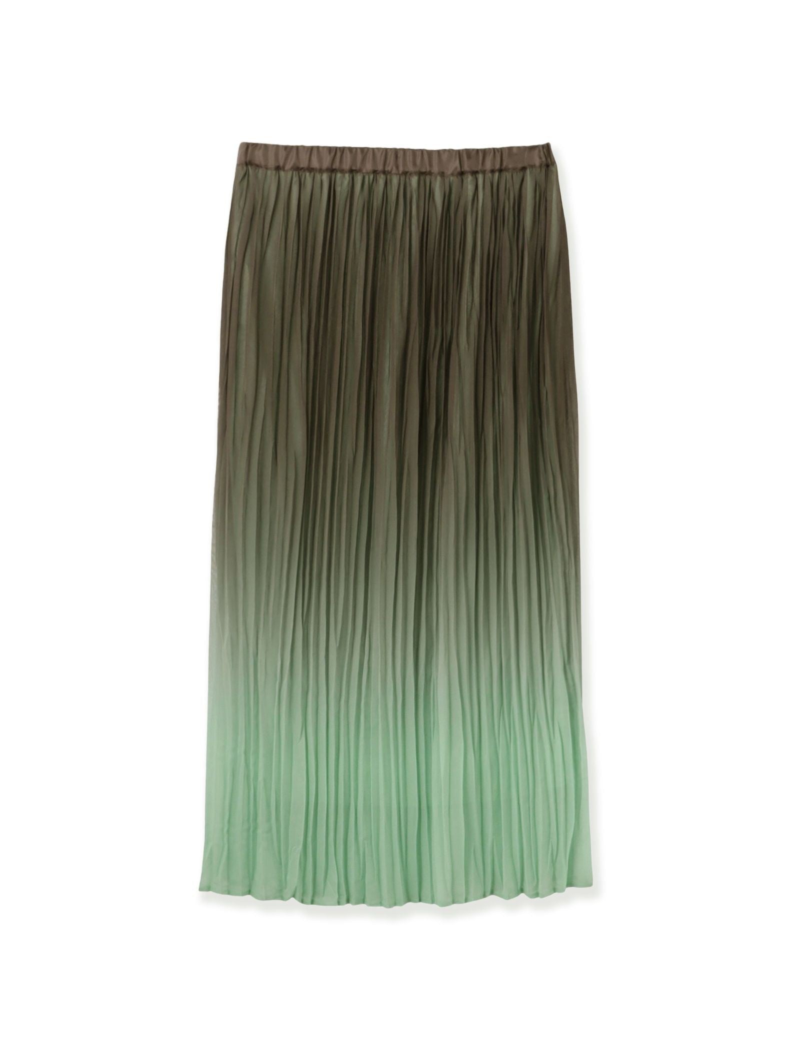 シフォングラデーションプリーツスカート