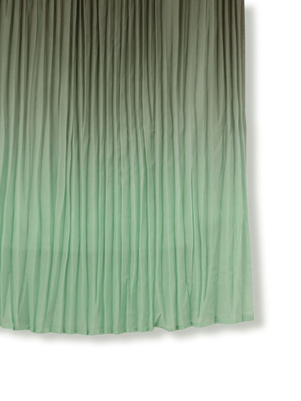 シフォングラデーションプリーツスカート