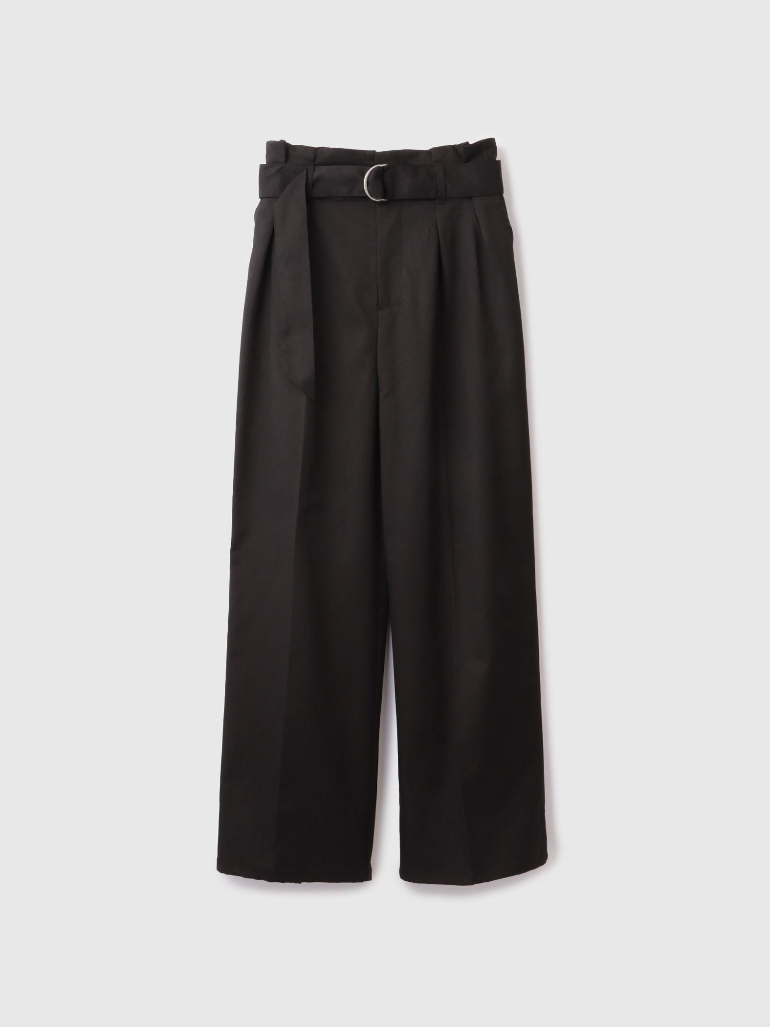 【大人の抜け感】ツイルチノワイドパンツ