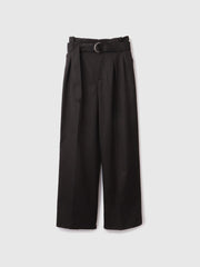 【大人の抜け感】ツイルチノワイドパンツ