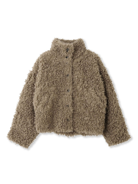 プードルフェイクファーブルゾン