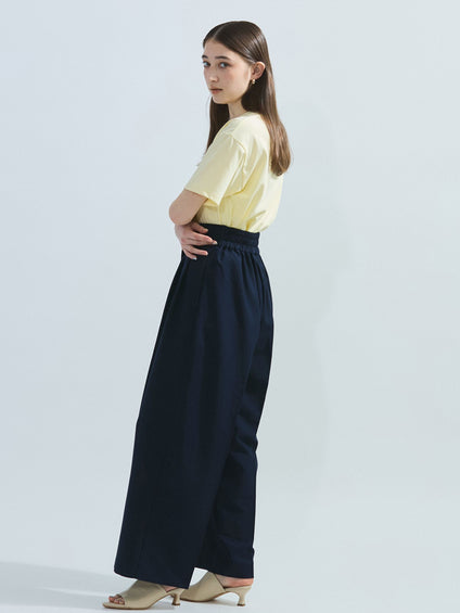 ストレッチツイルデザインタックパンツ≪手洗い可能≫