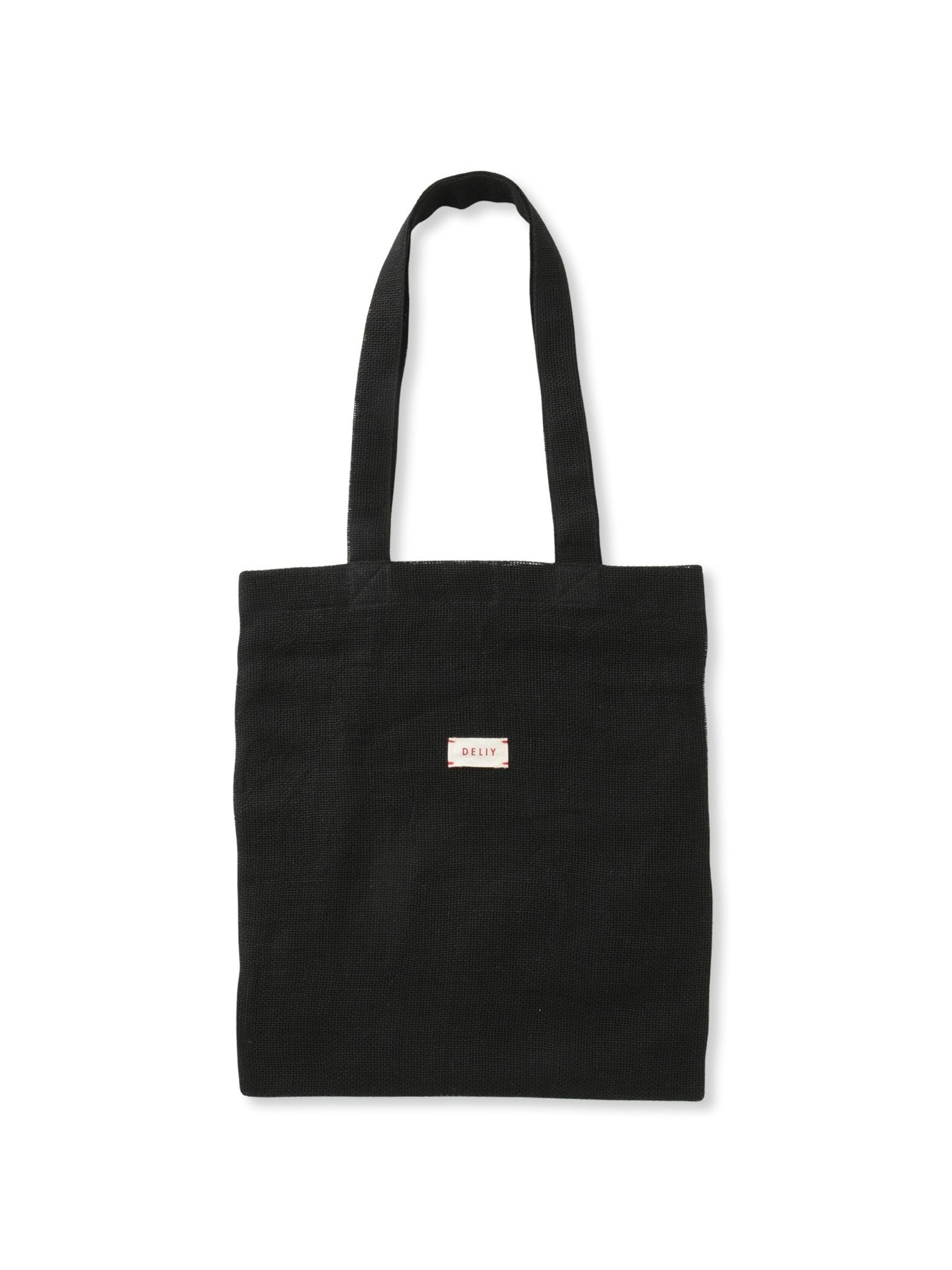 【WEB限定】【DELIY】LINEN RAMIE LENO WEAVE SHOULDER BAG