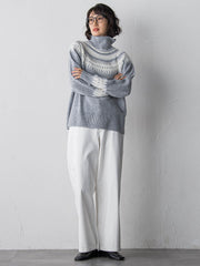 フェアアイル柄ニット