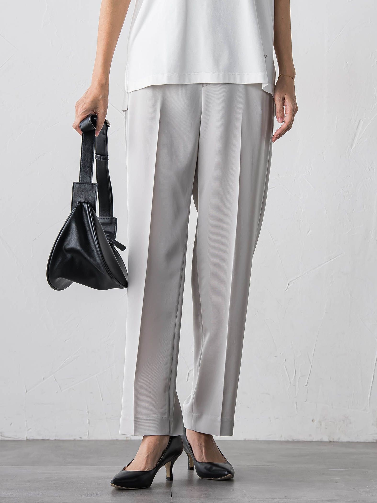 【受注会限定】トリアセチノテーパードパンツ