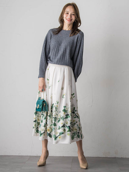 【WEB限定カラーあり】ホールガーメントニット