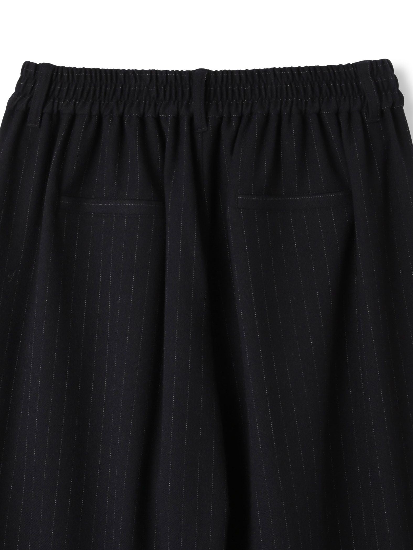 ウールライクストレッチ2タックパンツ≪手洗い可能≫