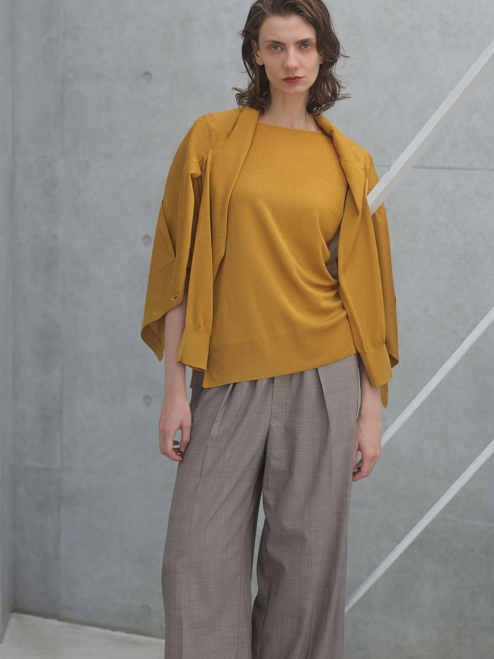 【極】SARIニットプルオーバー≪手洗い可能≫