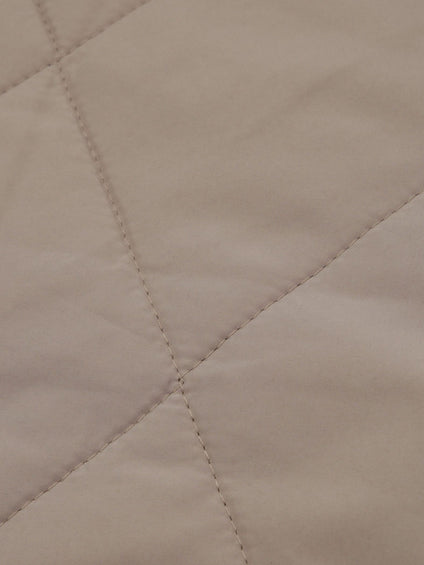 ファーキルトリバーシブルZIPブルゾン